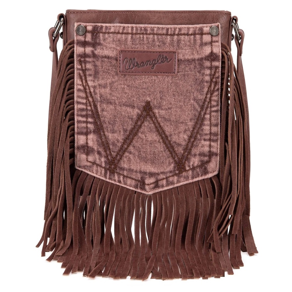 New Wrangler Fringe Crossbody Bag